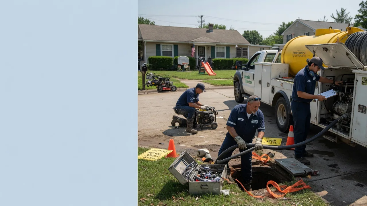 Septic Tank Pumping in Roseville, IL near me